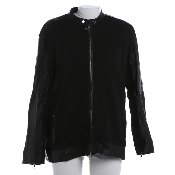 Übergangsjacke, in Schwarz, Baumwolle, Karl Lagerfeld