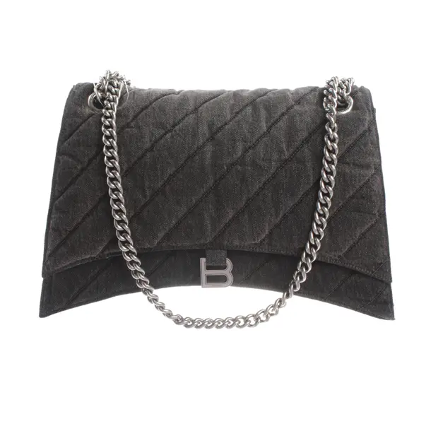 Handbag, in Gray, Cotton, Balenciaga