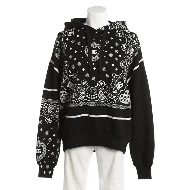 Hoodie, in White, Cotton, Dolce & Gabbana