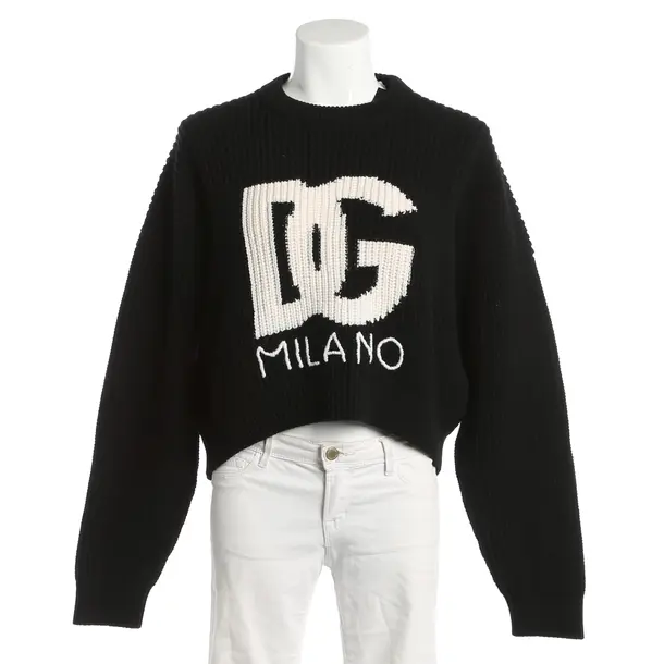 Wool Jumper, in Black, Wool, Dolce & Gabbana