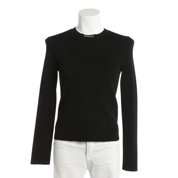 Maglione, in Nero, Viscosa, Balenciaga