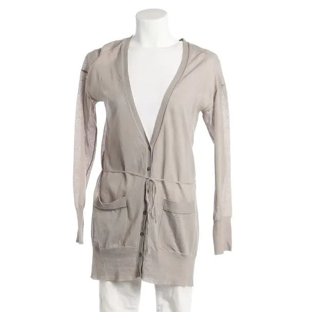 Cardigan, in Gray, Cotton, Drykorn