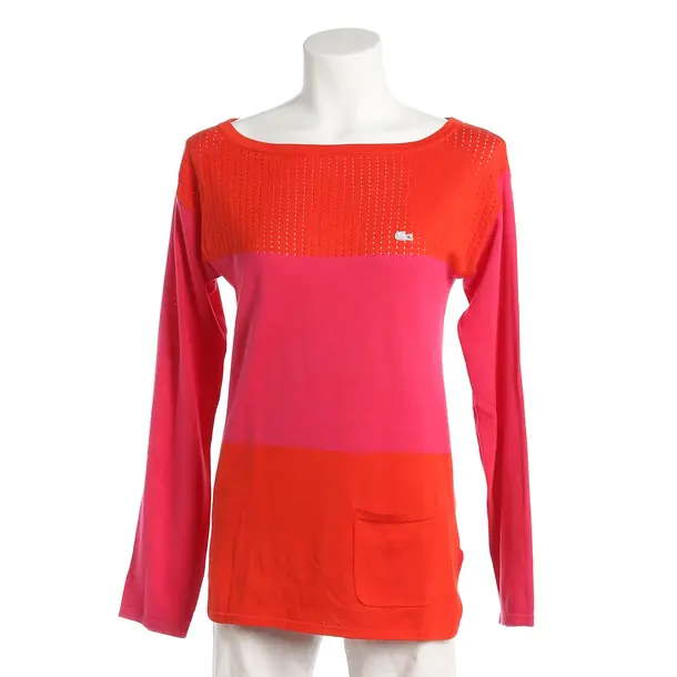 Jumper, in Orange, Cotton, Lacoste