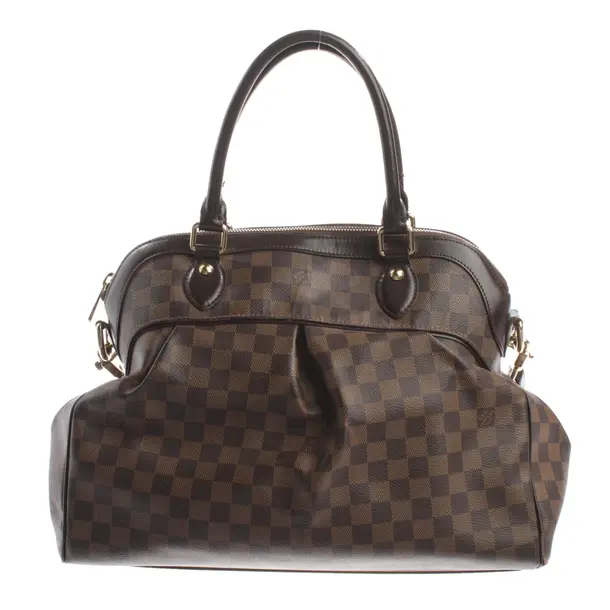 Handtasche, in Braun, Canvas, Louis Vuitton