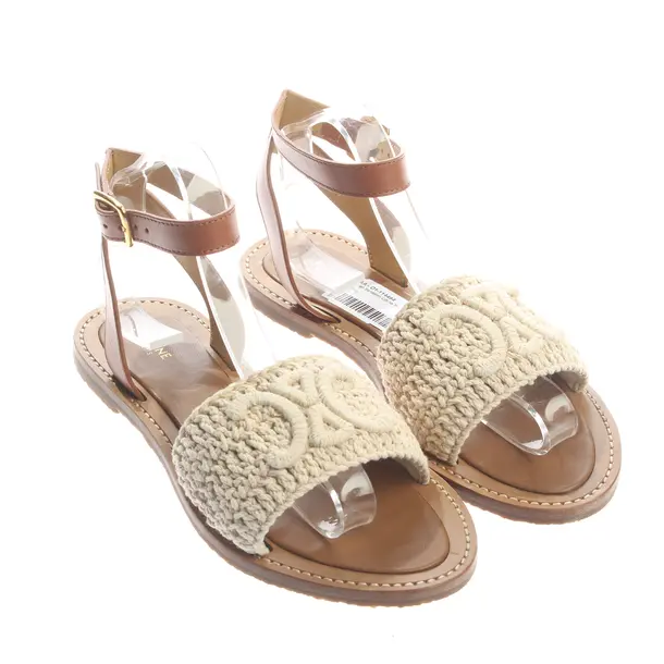 Sandals, in Light Brown, Céline