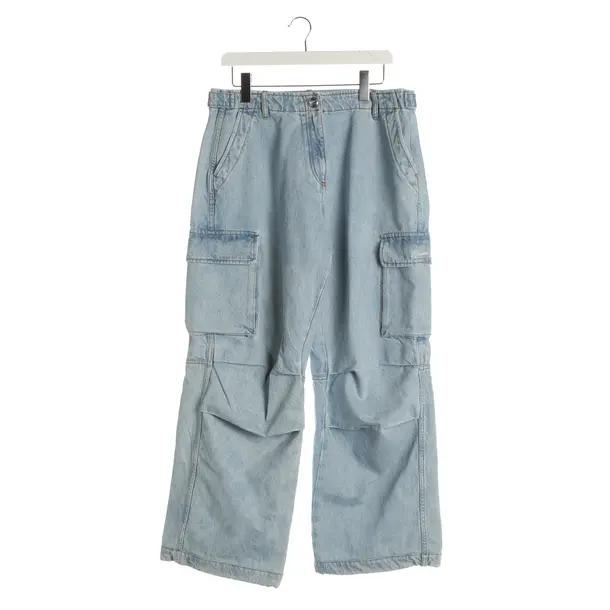 Jeans straight fit, in Azzurro, Cotone, Coperni