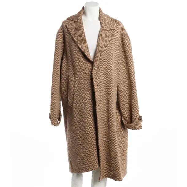 Overcoat, in Light Brown, Wool, Etro