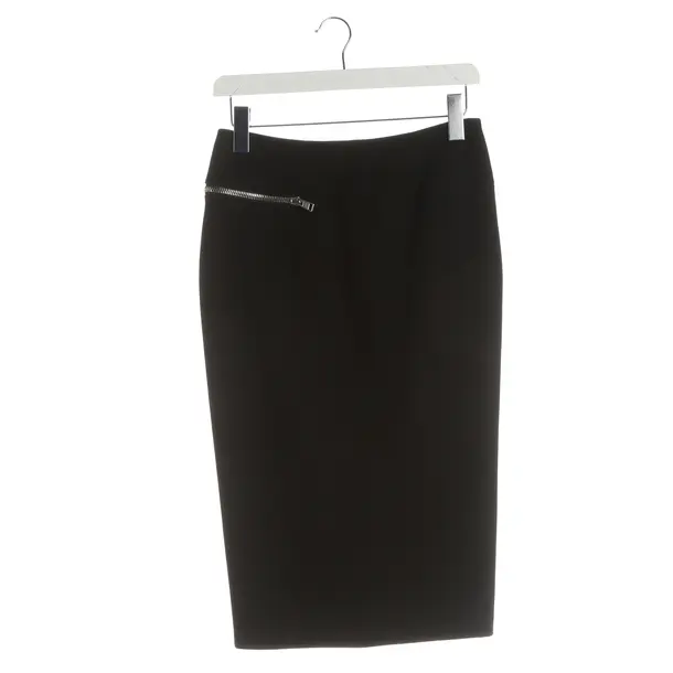 Rock, in Schwarz, Wolle, Victoria Beckham