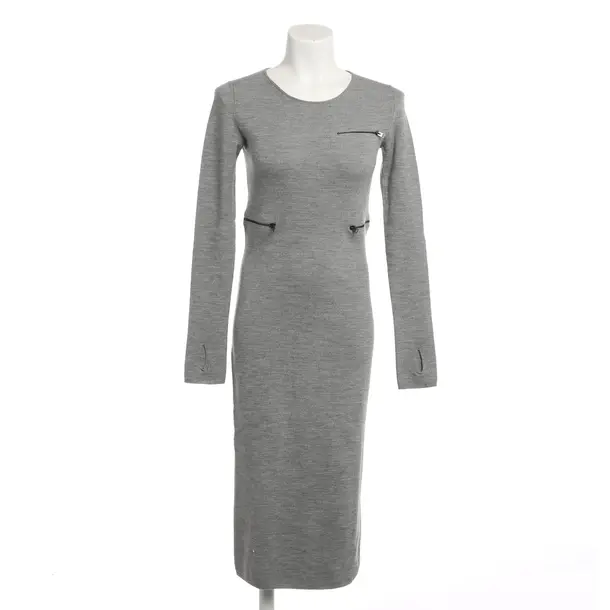 Dress, in Gray, Wool, Tom Ford