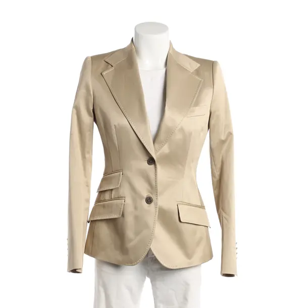 Blazer, in Beige, Cotton, Dolce & Gabbana