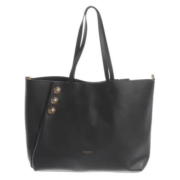 Shopper, in Nero, Pelle, Balmain