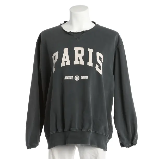 Sweatshirt, in Gray, Cotton, Anine Bing