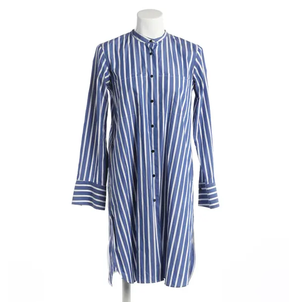 Dress, in Blue, Cotton, Lis Lareida