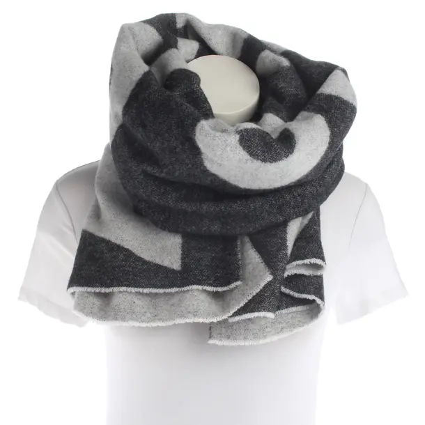 Scarf, in Light Gray, Wool, Acne Studios