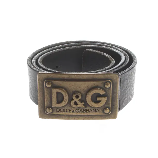 Belt, in Black, Leather, Dolce & Gabbana