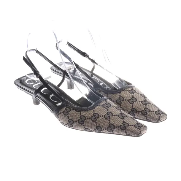 Slingbacks, in Navy, Gucci