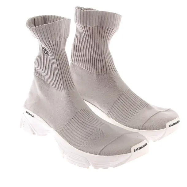 High-Top Sneakers, in Light Gray, Balenciaga