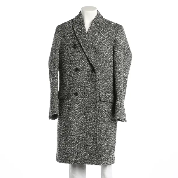 Overcoat, in Gray, Wool, Karl Lagerfeld