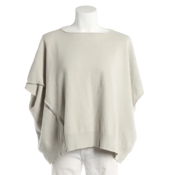 Shirt, in Light Gray, Wool, Fabiana Filippi