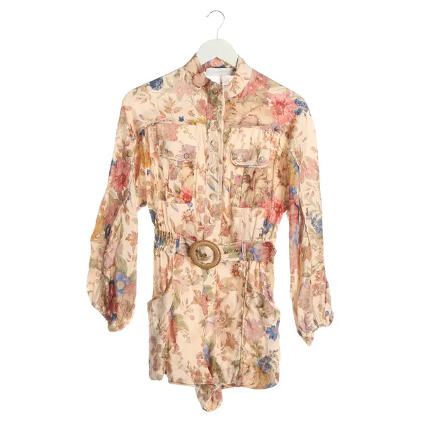 Jumpsuit, in Mehrfarbig, Leinen, Zimmermann