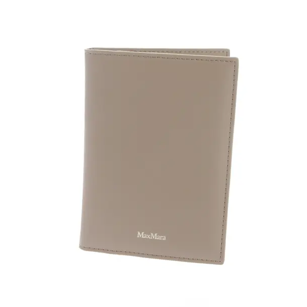 Copertina del passaporto, in Beige, Pelle, Max Mara