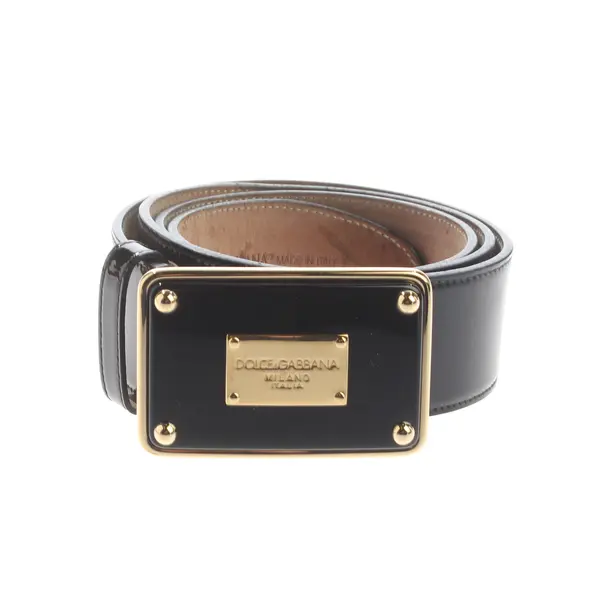 Belt, in Black, Leather, Dolce & Gabbana