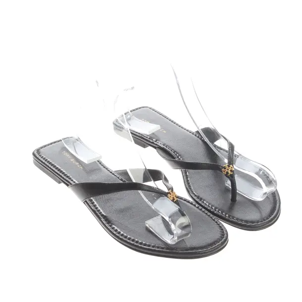 Sandals, in Black, Tory Burch