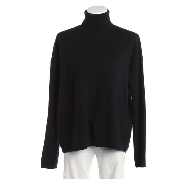 Cashmere Jumper, in Navy, Cashmere, Allude