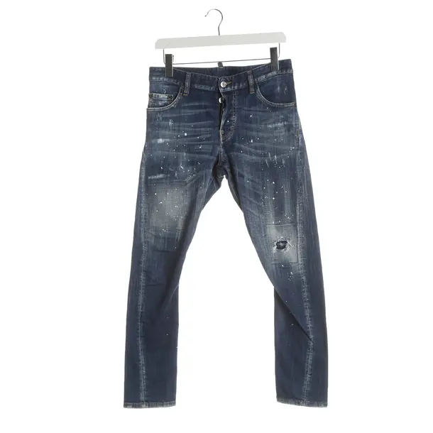 Straight Fit Jeans, in Blue, Cotton, Dsquared