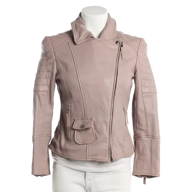 Giacca in pelle, in Rosa chiaro, Pelle, Marc Cain