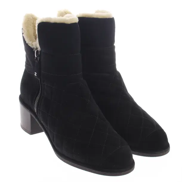 Stiefeletten, in Schwarz, Chanel