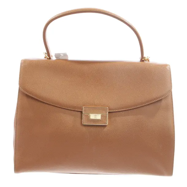 Aktentasche, in Hellbraun, Leder, Bogner