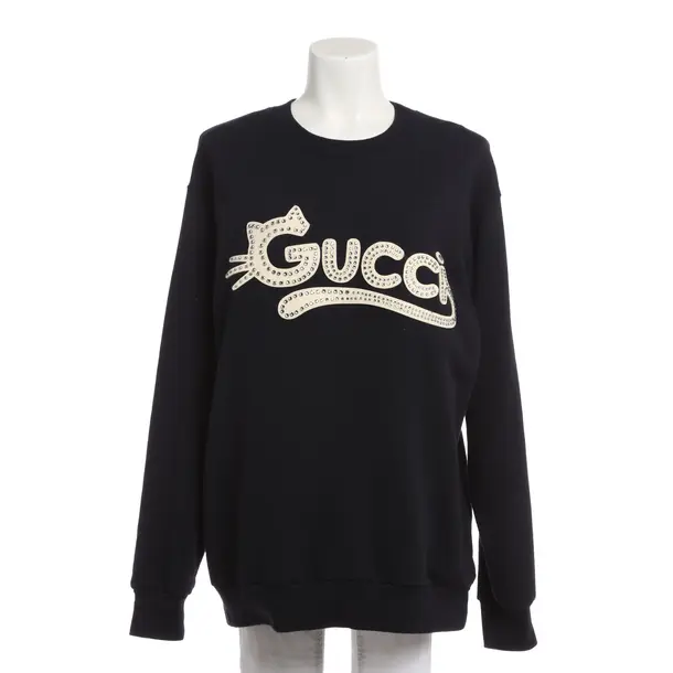 Sweatshirt, in Navy, Baumwolle, Gucci