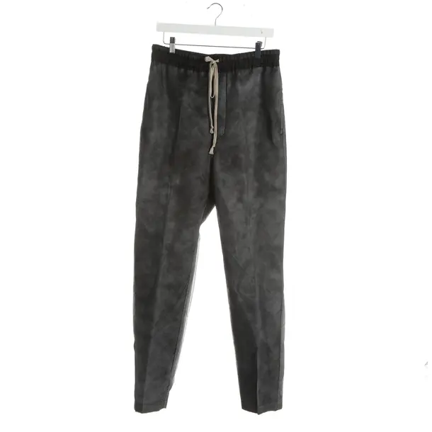 Pants, in Gray, Silk, Rick Owens