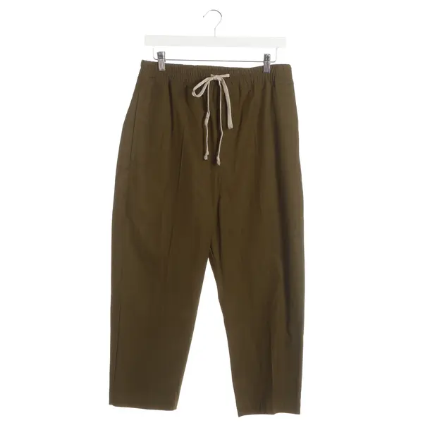 Pantaloni, in Verde, Cotone, Rick Owens