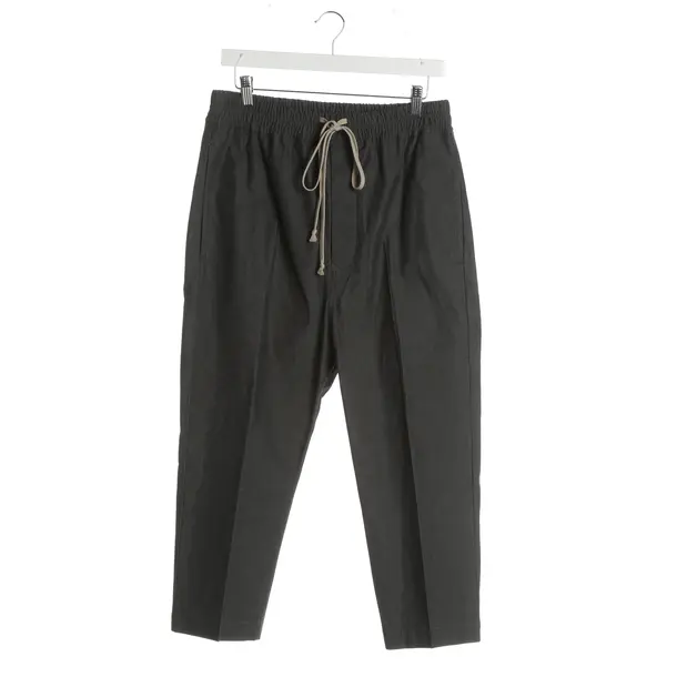 Pants, in Dark Gray, Cotton, Rick Owens