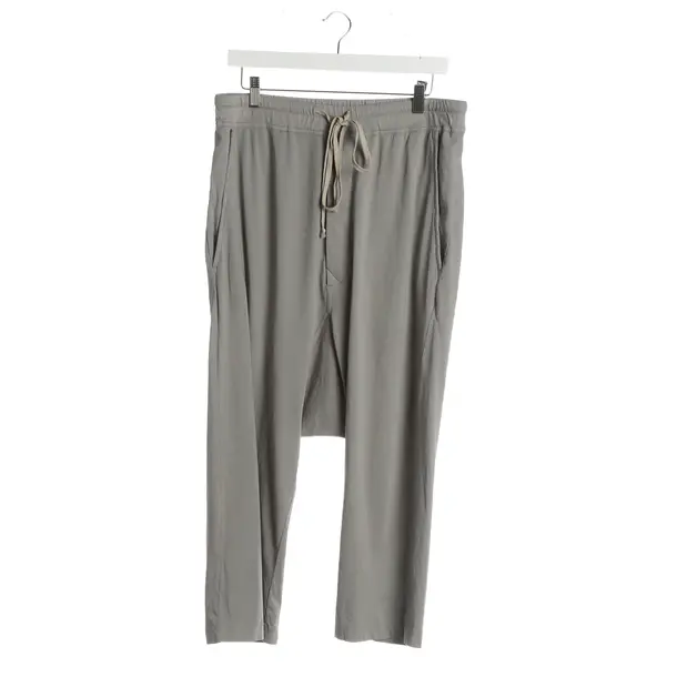 Pants, in Light Gray, Cotton, Rick Owens