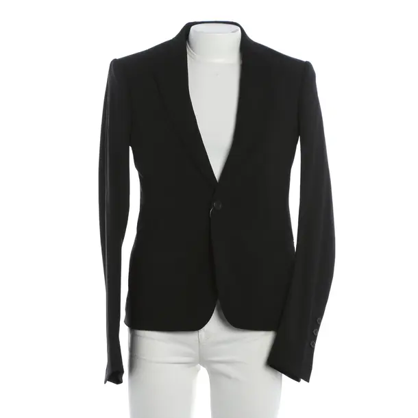 Blazer, in Black, Wool, Rick Owens