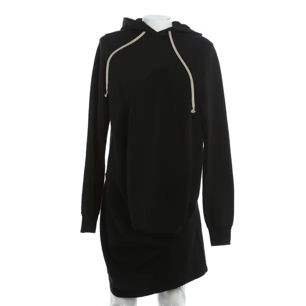 Felpa con cappuccio, in Nero, Cotone, Rick Owens