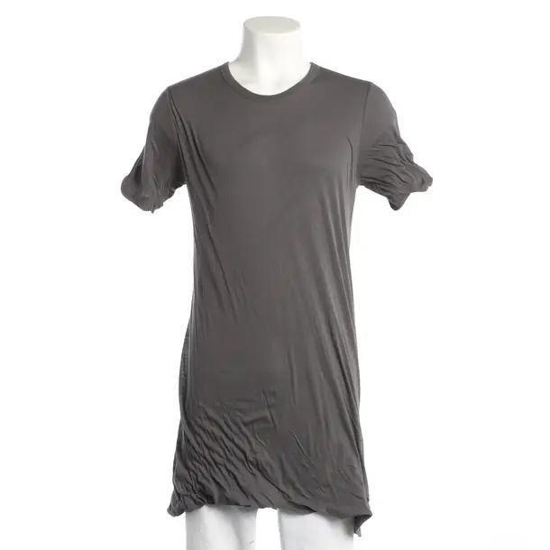 T-Shirt, in Grau, Baumwolle, Rick Owens