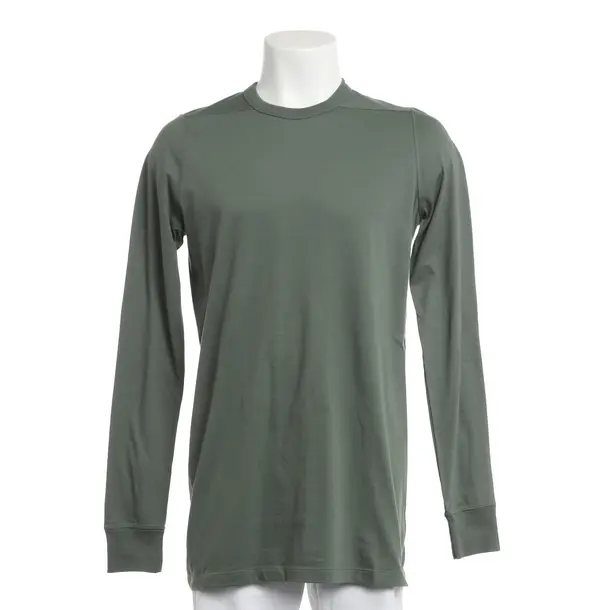Longsleeve, in Grün, Baumwolle, Rick Owens