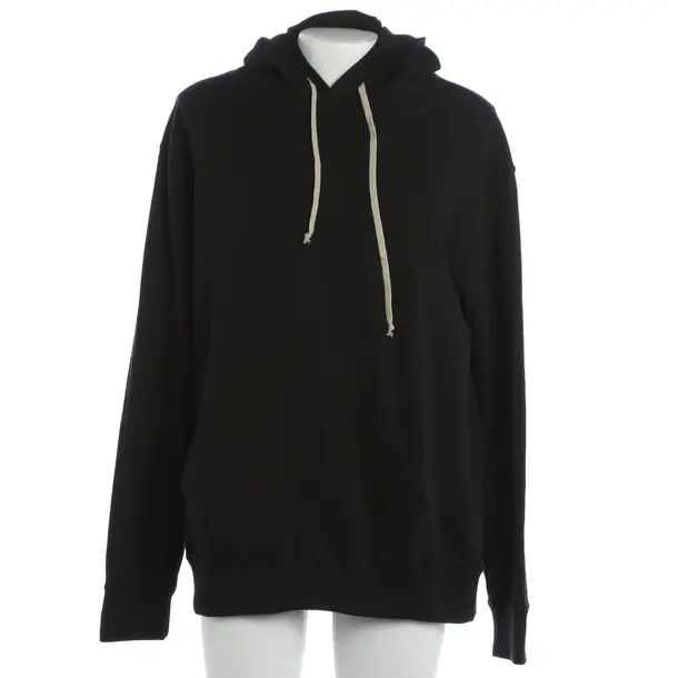Hoodie, in Schwarz, Baumwolle, Rick Owens