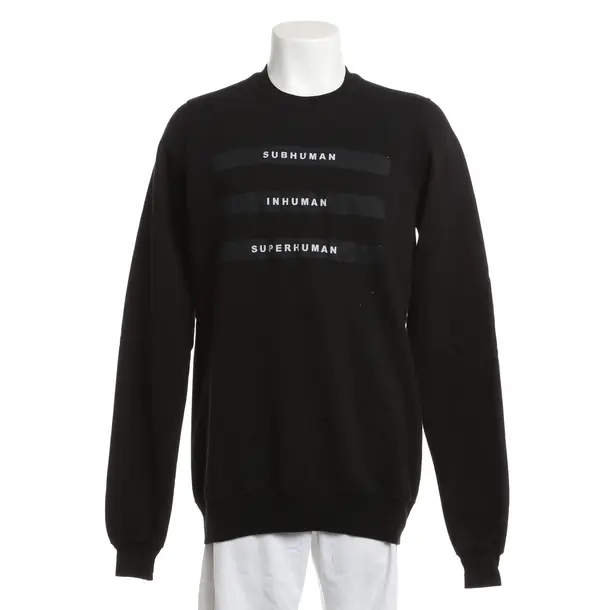 Sweatshirt, in Black, Cotton, Rick Owens