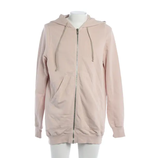 Sweatjacke, in Hellrosa, Baumwolle, Rick Owens