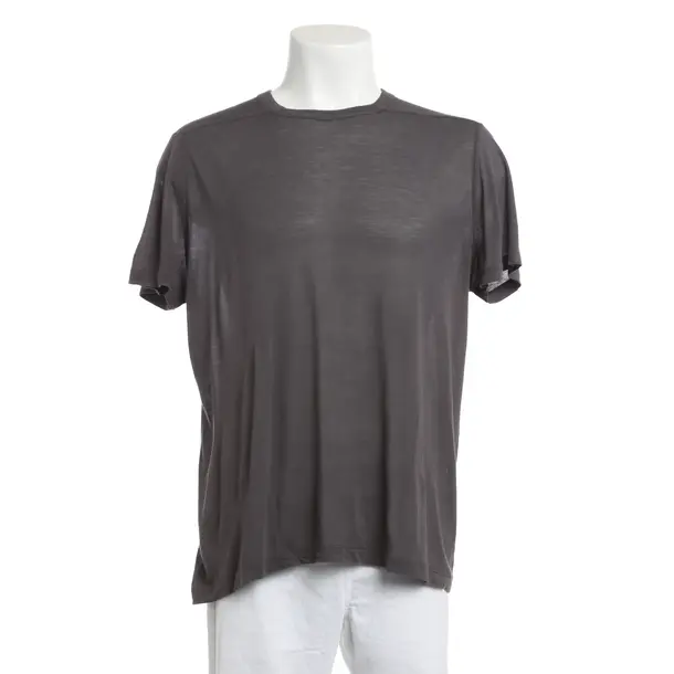 T-Shirt, in Gray, Viscose, Rick Owens
