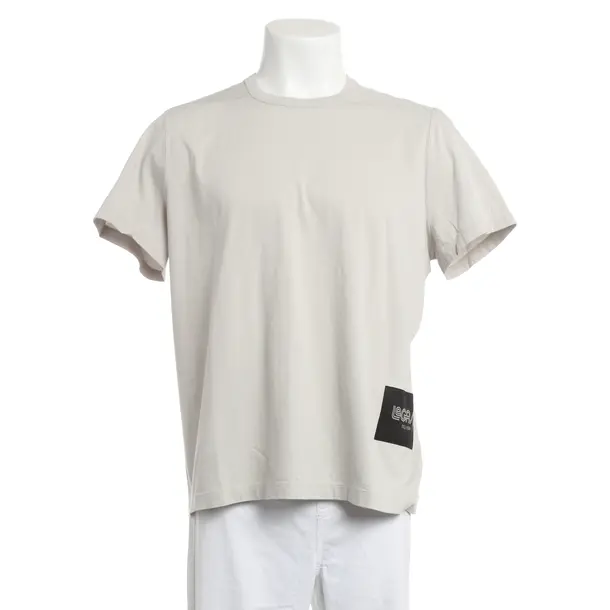 T-Shirt, in Hellgrau, Baumwolle, Rick Owens