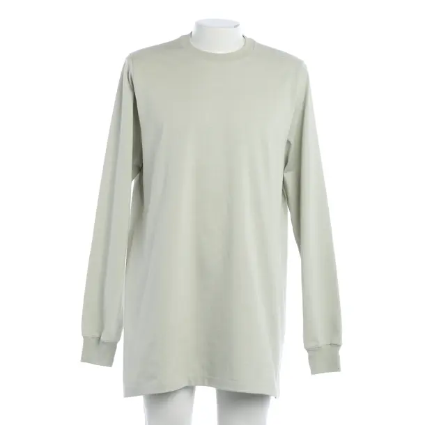 Long Sleeve Shirt, in Light Green, Cotton, Rick Owens