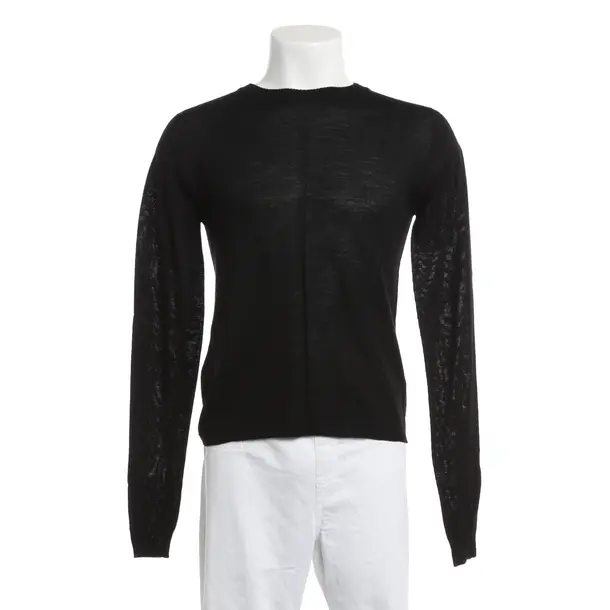 Jumper, in Black, Wool, Rick Owens