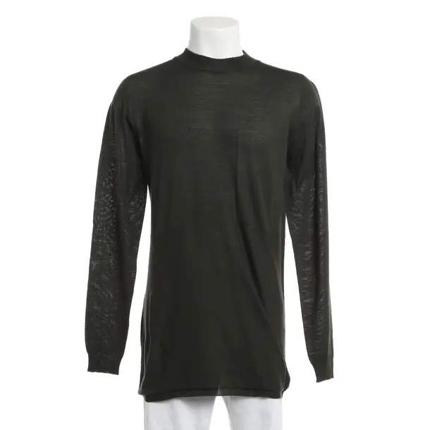 Jumper, in Dark Green, Wool, Rick Owens