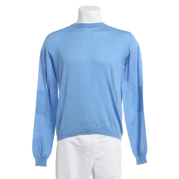 Pullover, in Blau, Wolle, Rick Owens